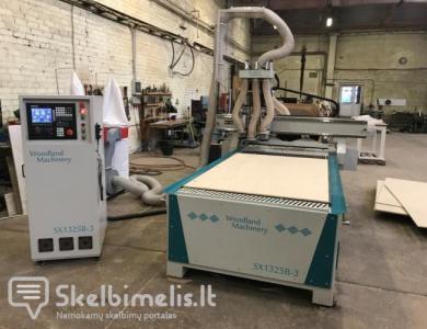 20-70-550 CNC frezavimo staklės WOODLAND MACHINER