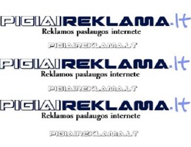 Reklama internete PIGIAU! Reklamos paslaugos. Skel