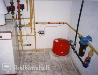 Elektroninis vandens paruošimo prietaisas