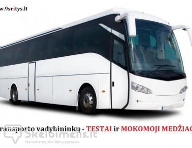 Keleivinio transporto vadybininkams