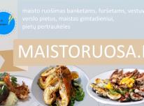 Maisto ruošimas pobūviams. Maistas banketams, fu Maisto ruošimas pobūviams. Maistas banketams, fu