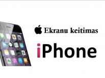 Profesionalus iPhone ekranų keitimas Klaipėda