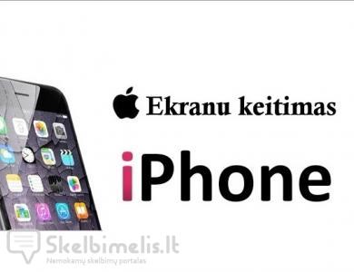Profesionalus iPhone ekranų keitimas Klaipėda