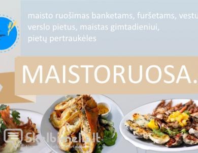 Maistas banketams, furšetams, vestuvėms
